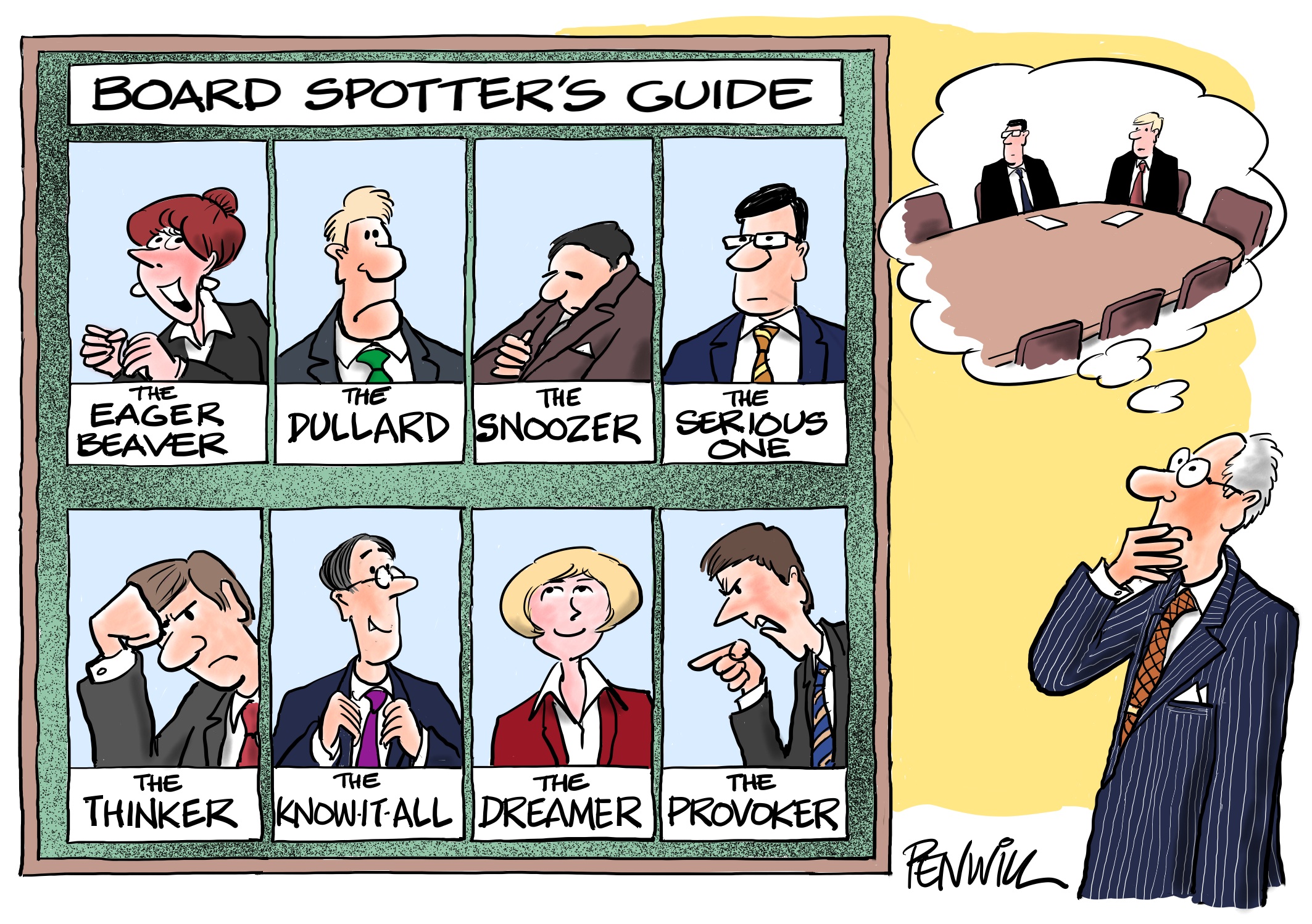 Board Spotters Guide