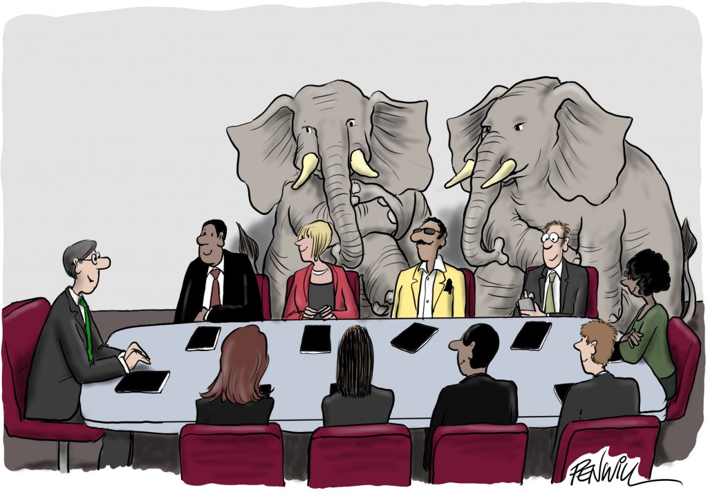 Have you got gaps in the board agenda? We often see boards not making quite enough space for dull or awkward topics which seem safe to play down, until suddenly it isn’t...