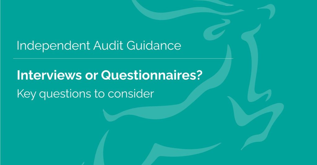 Choosing between questionnaires or interviews can seem like choosing between lesser or deeper insight. But it doesn’t have to be. Questionnaire-based and interview-based reviews
can both generate valuable insights. We provide key points to consider when planning your...