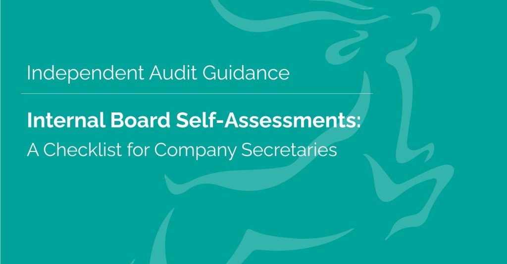 It may involve a lighter touch, but it needn’t be just a box-ticking exercise. Your internal self-assessment can provide the board with real value. This guide provides a step-by-step approach and outlines the 5 Key Elements to consider as you plan your next review...