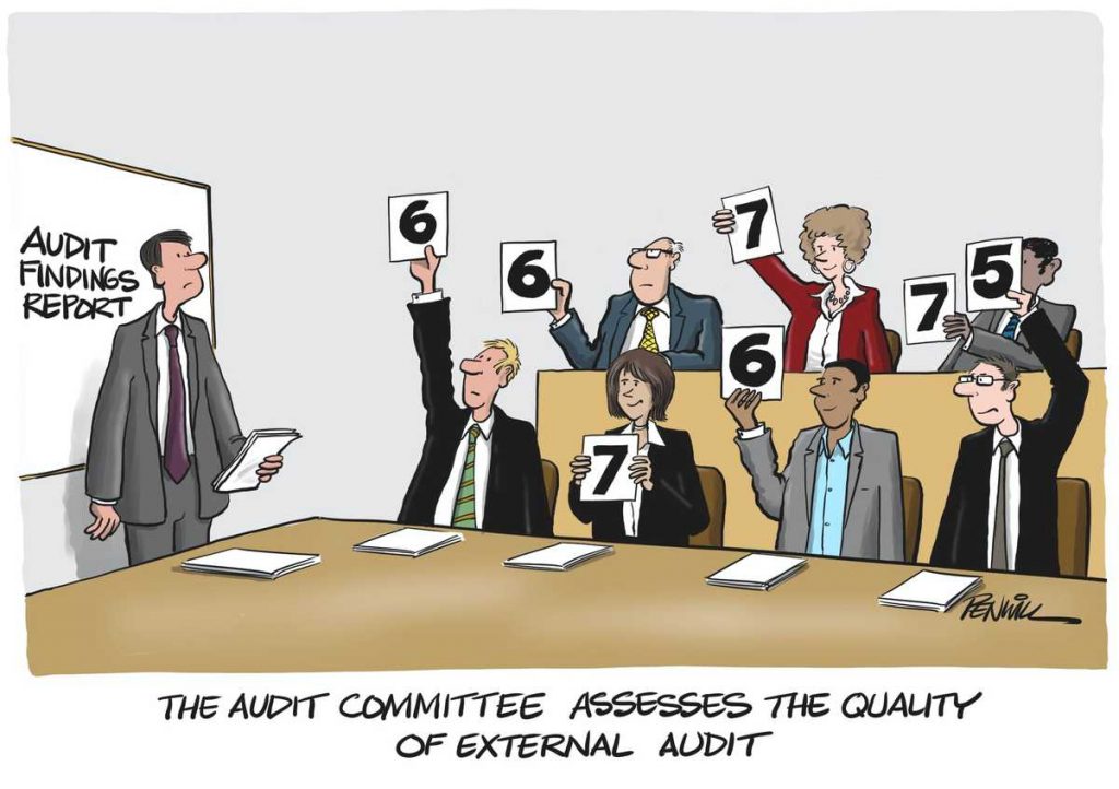 Audit Committees need to take a structured approach to looking at external audit