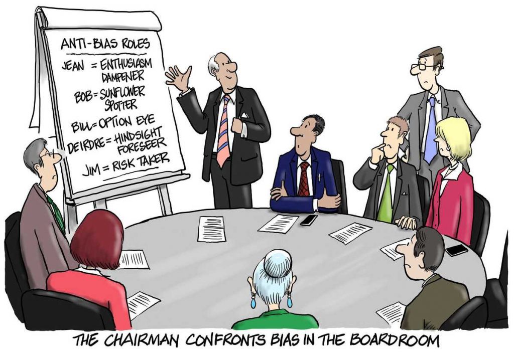 Boards run the risk of unconscious bias in their discussions and decision-making