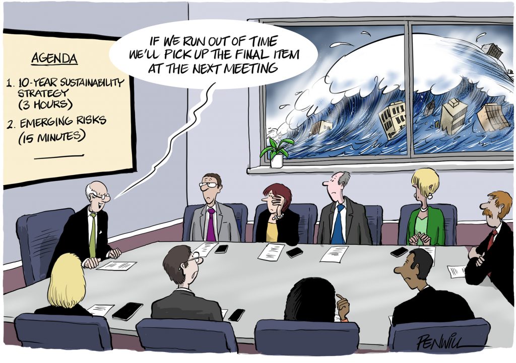 The big risks are here for all to see. Unpredictable geopolitical events (in focus every day).
