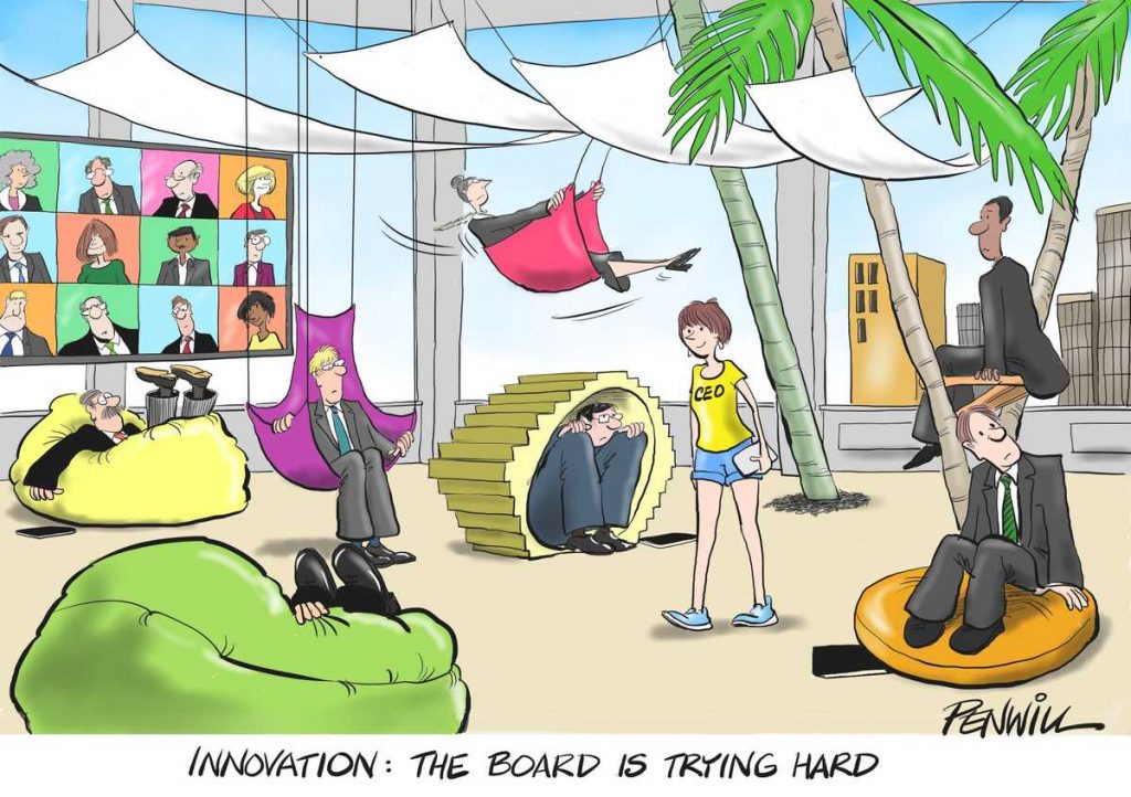 Boards talk about the vital importance of innovation but does it get enough focus