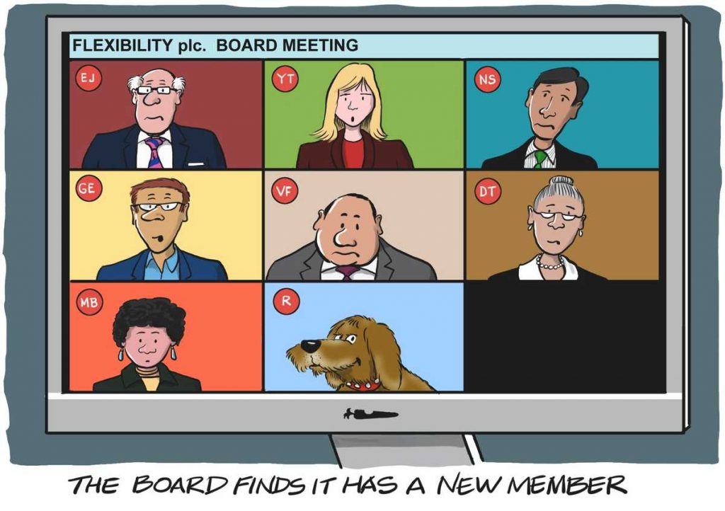 Virtual board meetings need different ways of working
