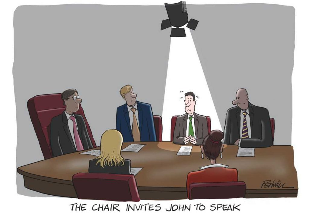 Chairing a meeting is difficult: some tips on what works well